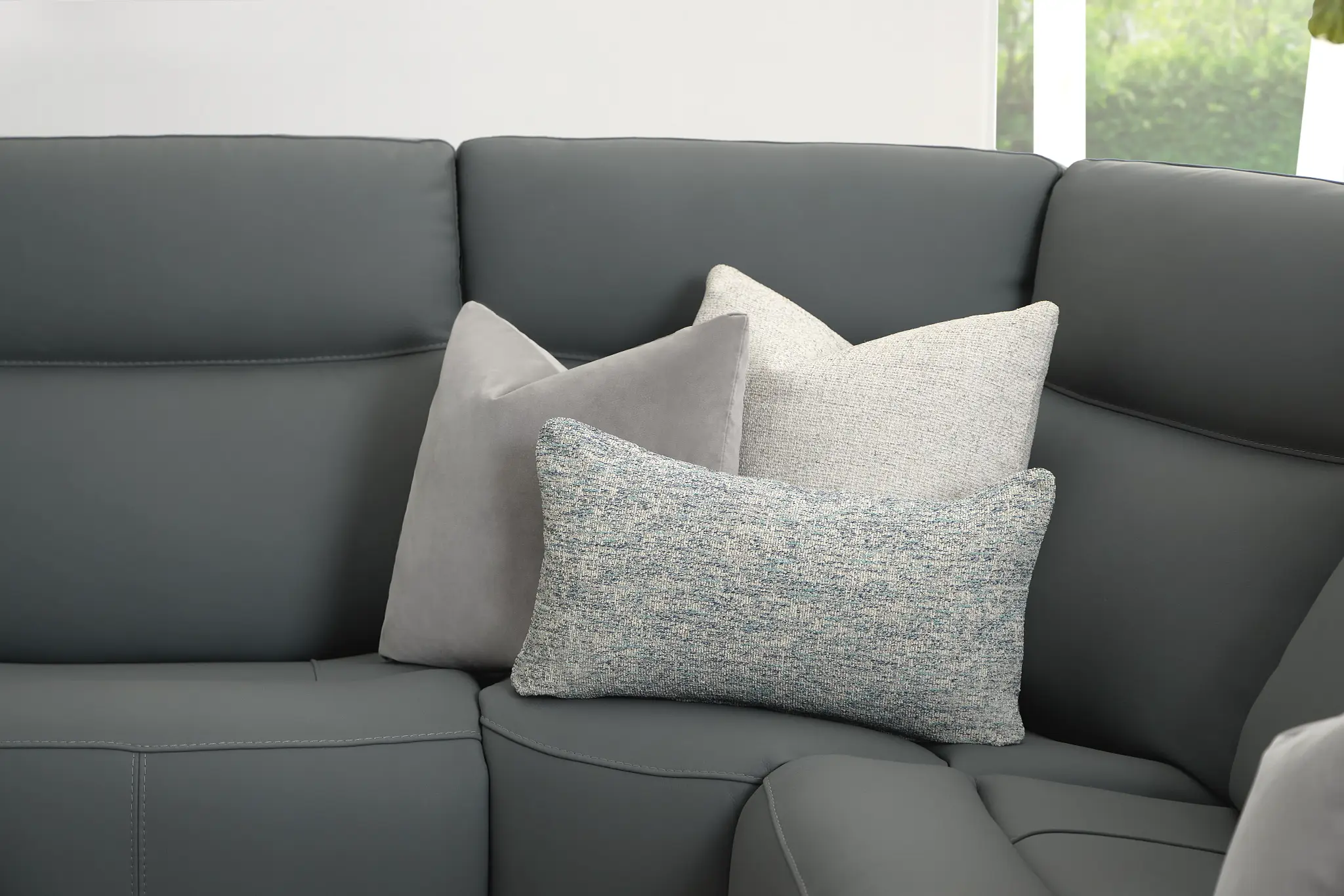 Baxter Light Blue Lumbar Accent Pillow Baxter Light Blue Lumbar Accent Pillow