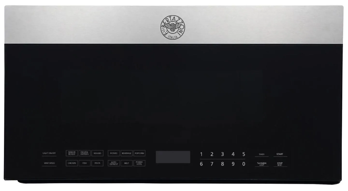 Bertazzoni 30 Series Black 30" Over-the-range Microwave