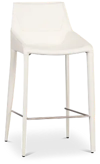 Wayne White 27" Upholstered Barstool