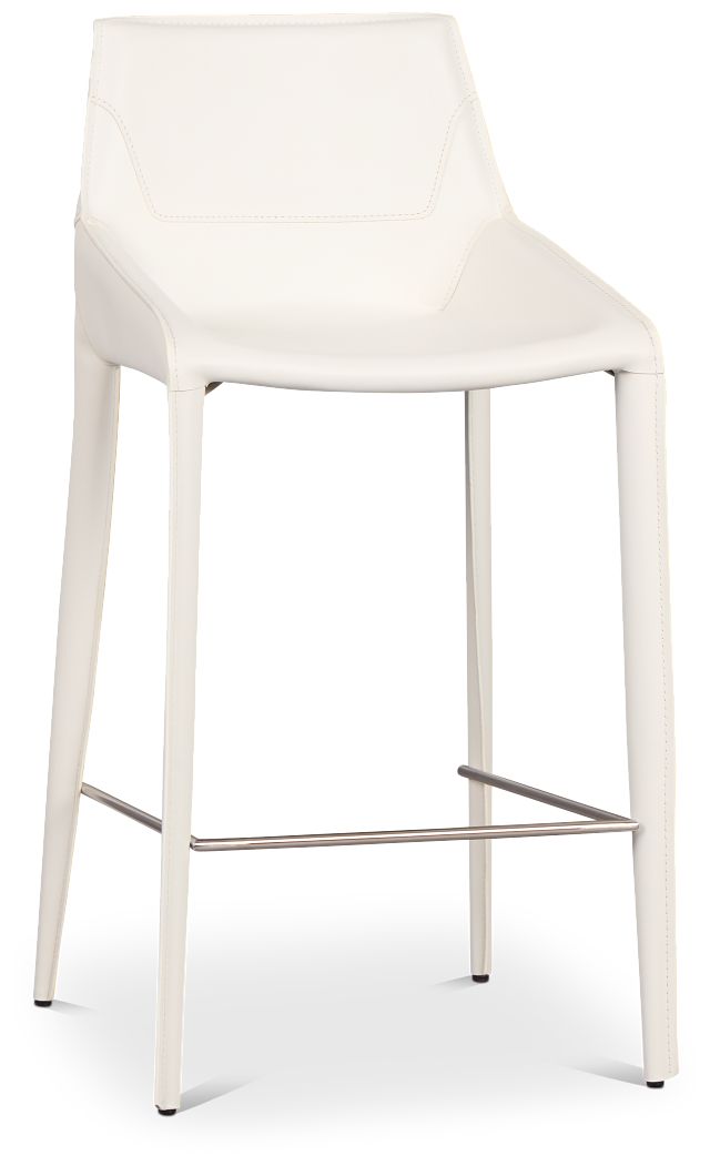 Wayne White 27" Upholstered Barstool