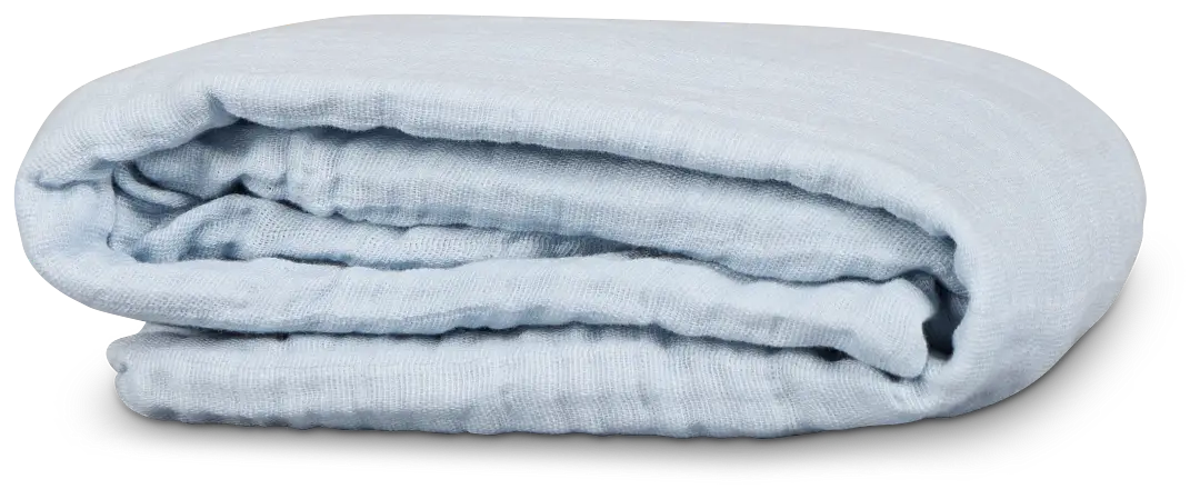 Azure Blue Fitted Sheet Azure Blue Fitted Sheet