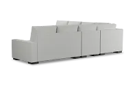Edgewater Revenue White Large Two-arm Sectional