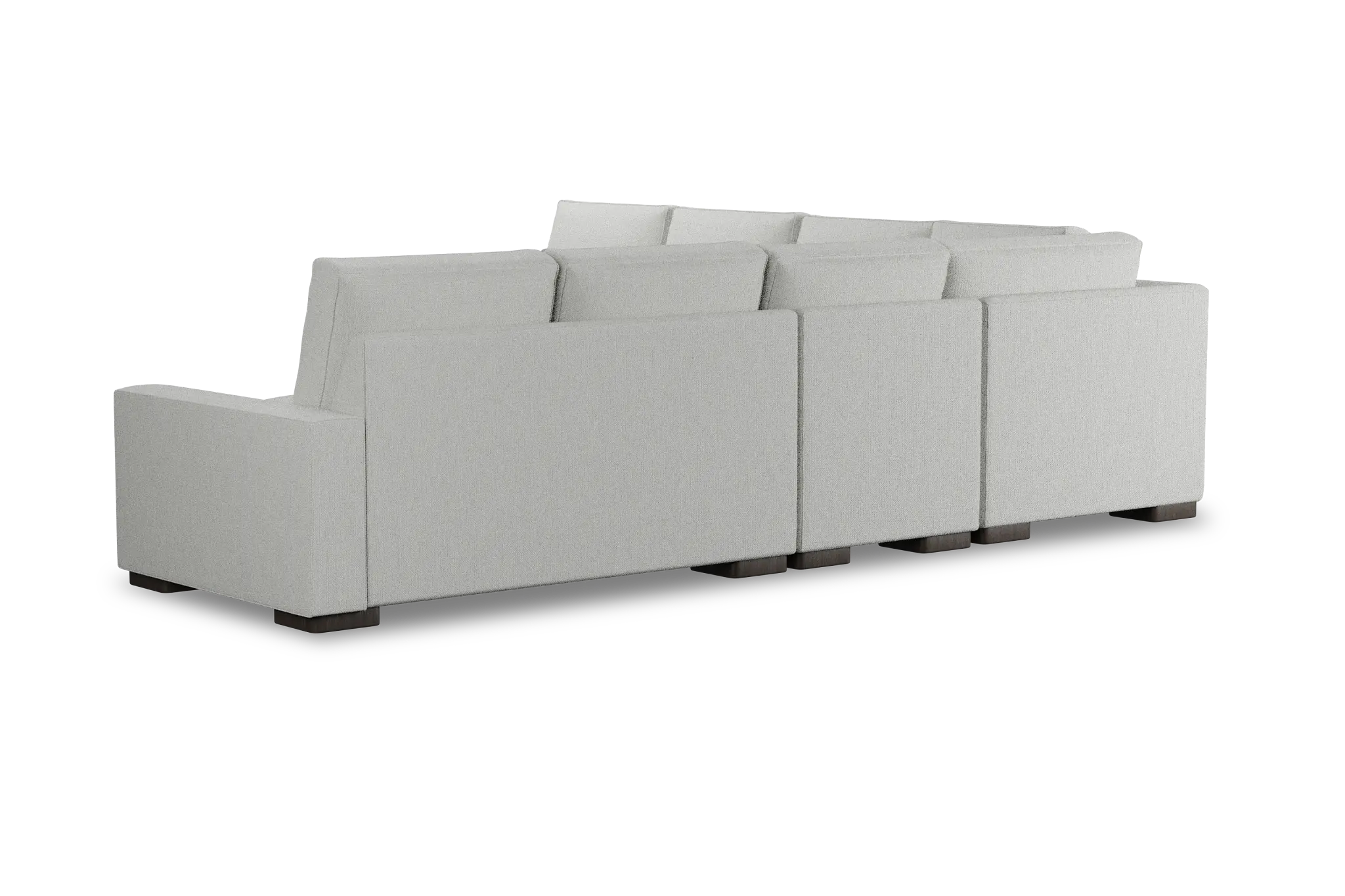 Edgewater Revenue White Large Two-arm Sectional Edgewater Revenue White Large Two-arm Sectional