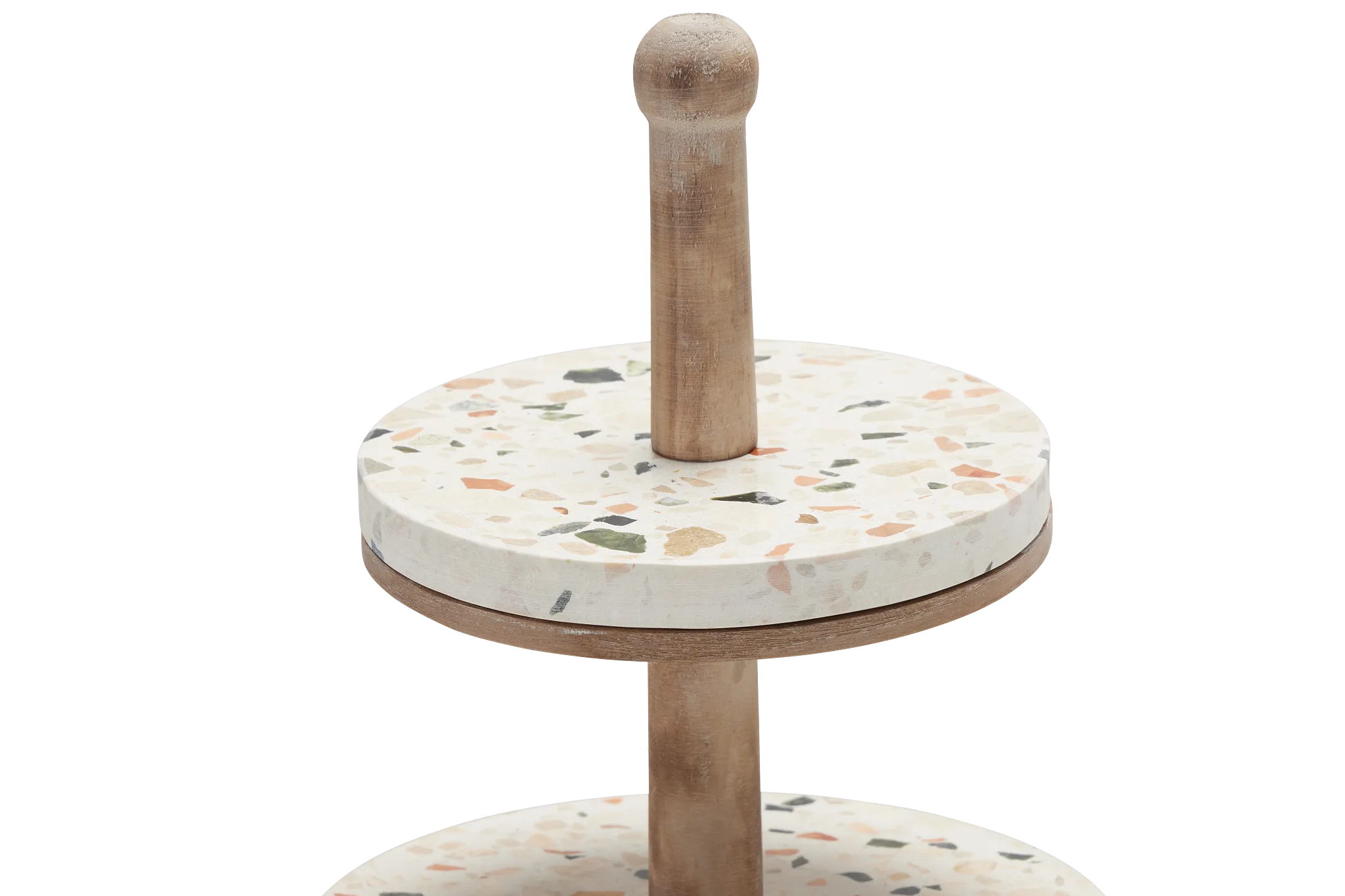 Carson White 3-tier Tray