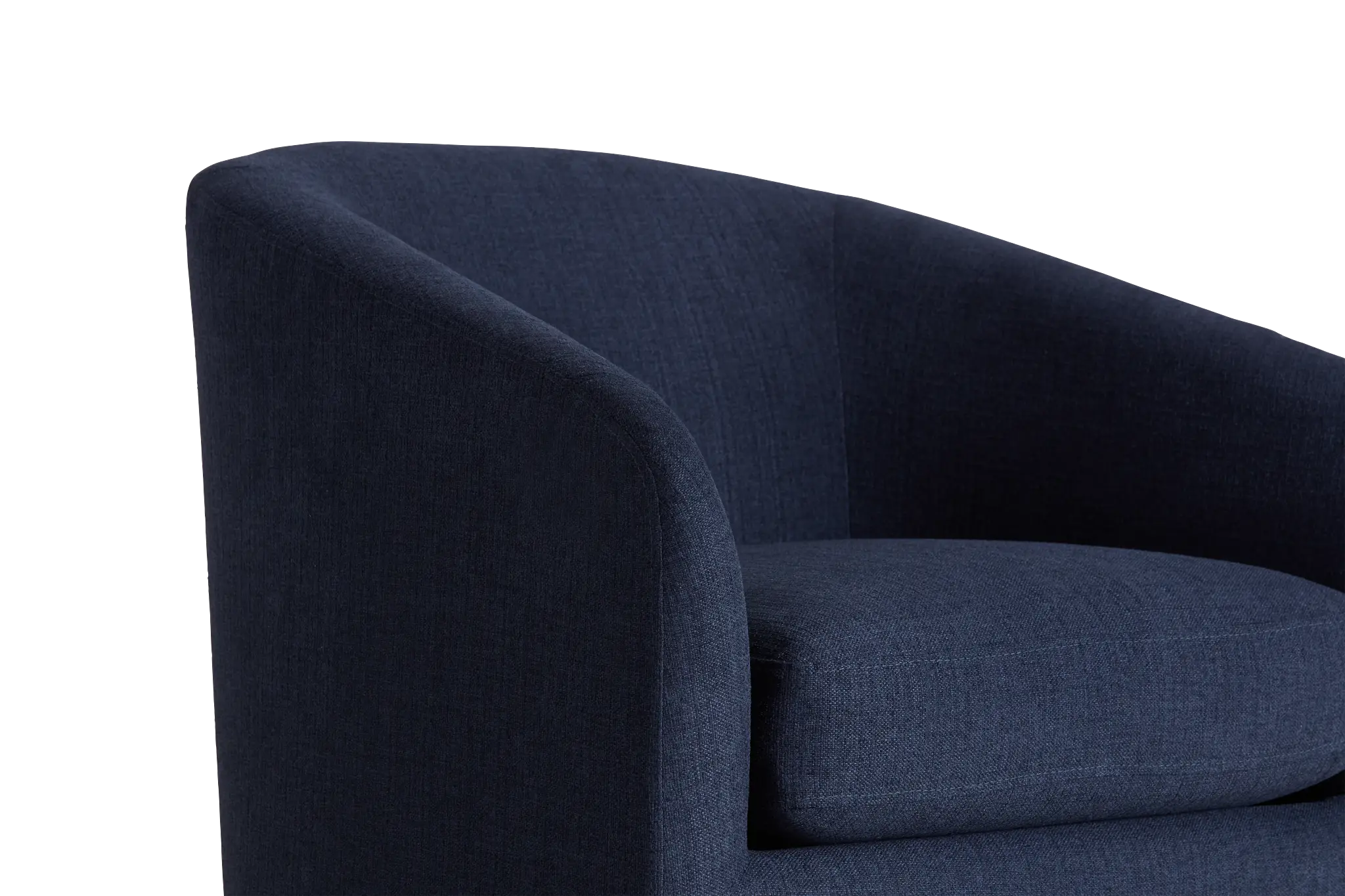 Paloma Dark Blue Micro Swivel Accent Chair Paloma Dark Blue Micro Swivel Accent Chair