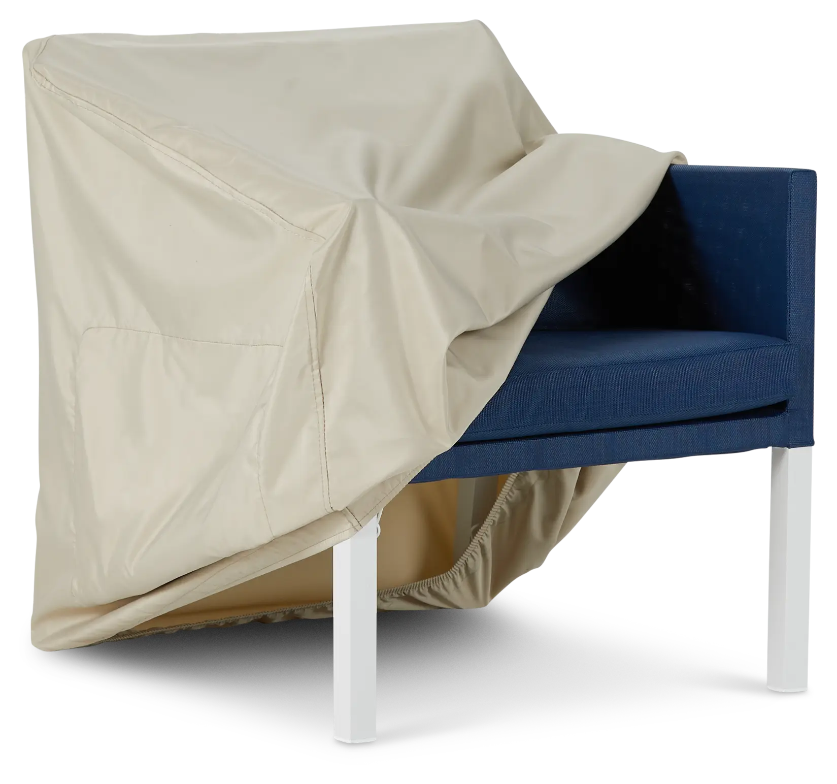 Khaki Medium Outdoor Chair Cover Khaki Medium Outdoor Chair Cover