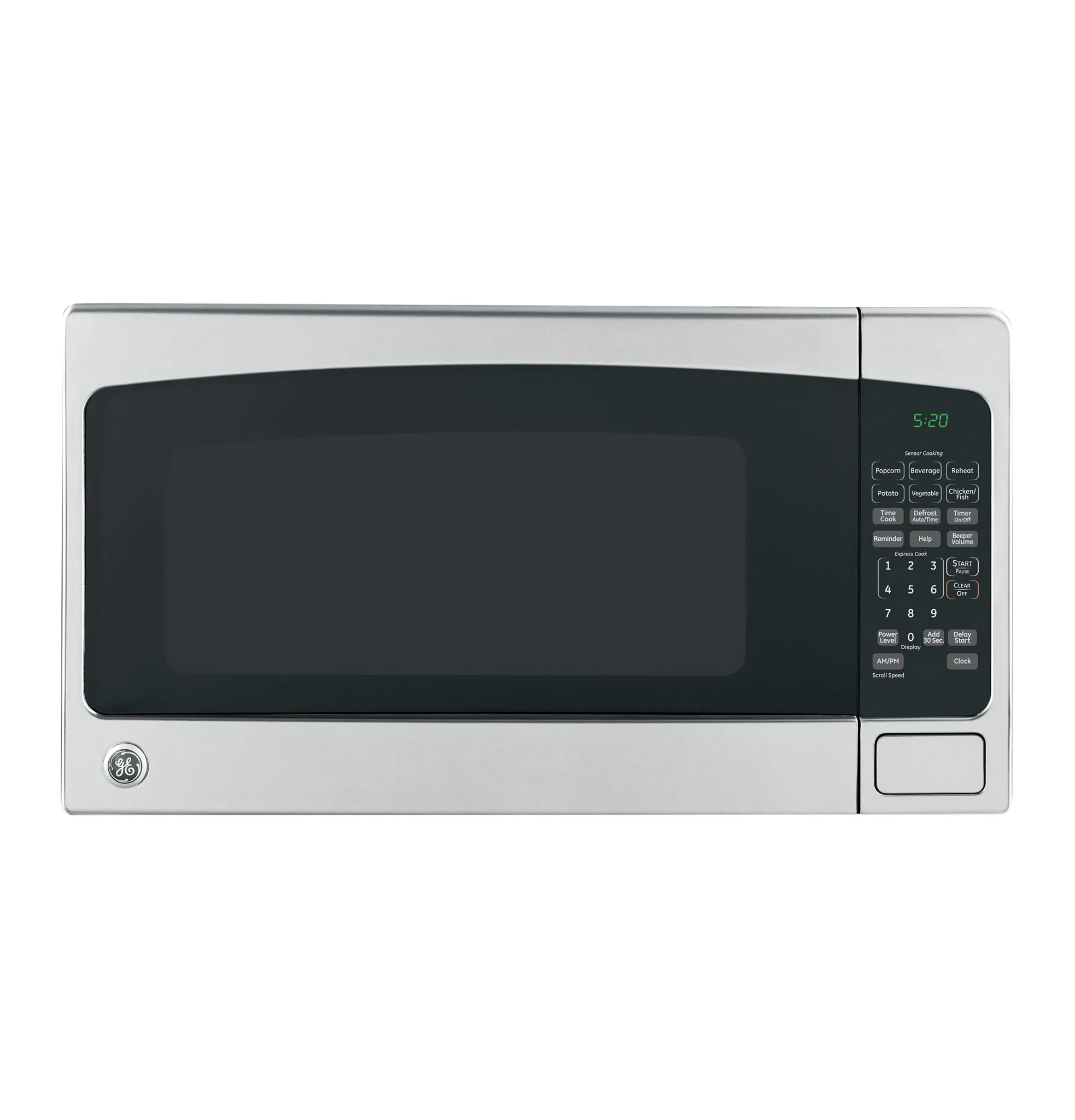Ge 30 Series Stainless Steel Countertop Microwave