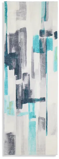 Piper Blue 2x7 Runner