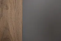 Brasilia Gray Platform Bed With Speaker