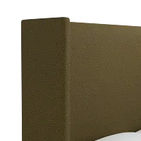 Captiva Elite Dark Green 60" Upholstered Shelter Bed