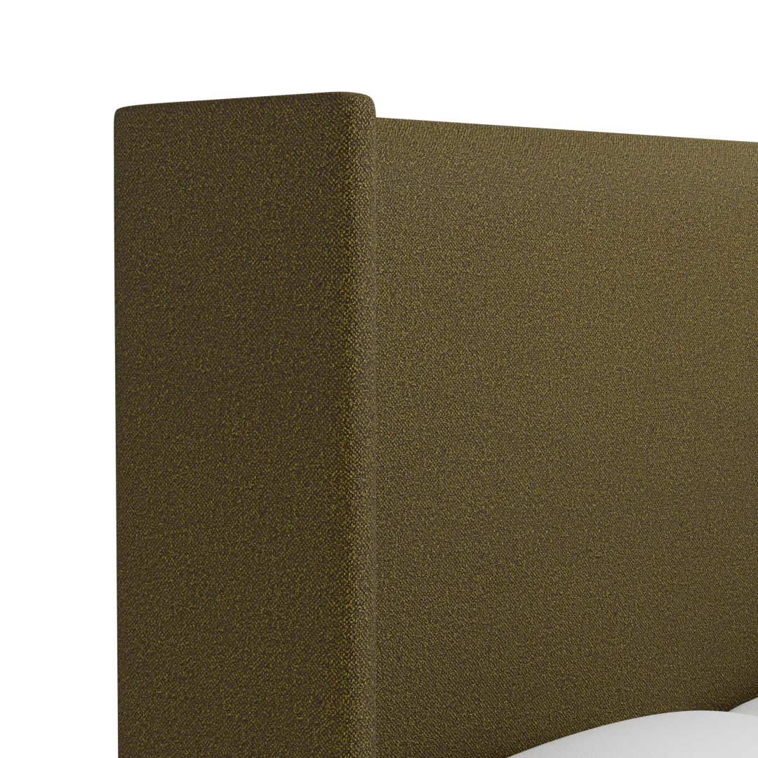 Captiva Elite Dark Green 60" Upholstered Shelter Bed