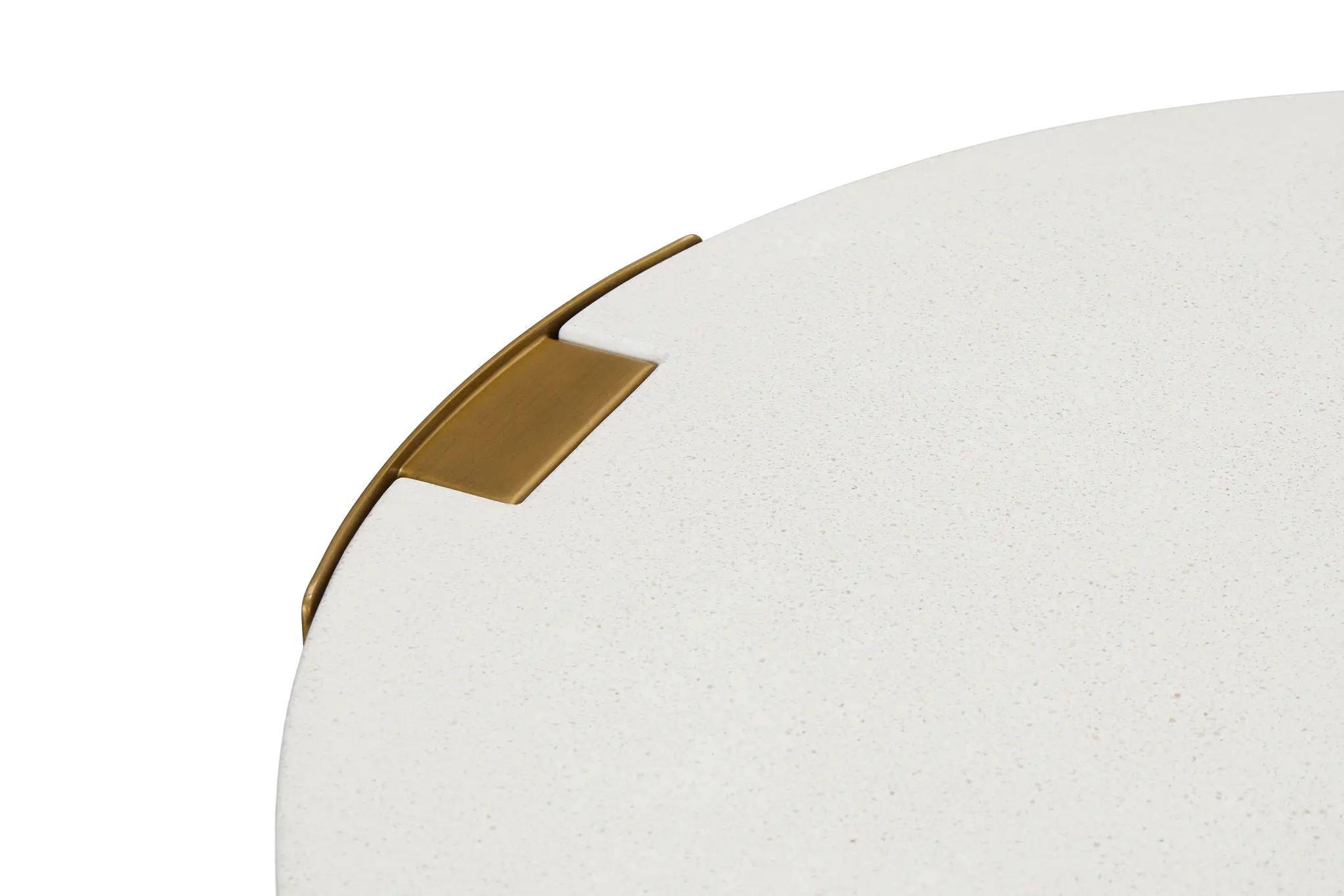 Jensen White Round Coffee Table Jensen White Round Coffee Table