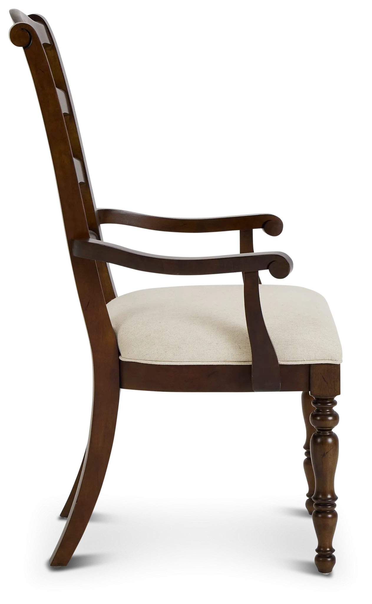 Savannah Dark Tone Upholstered Arm Chair