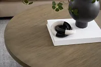 Alden Gray Round Coffee Table