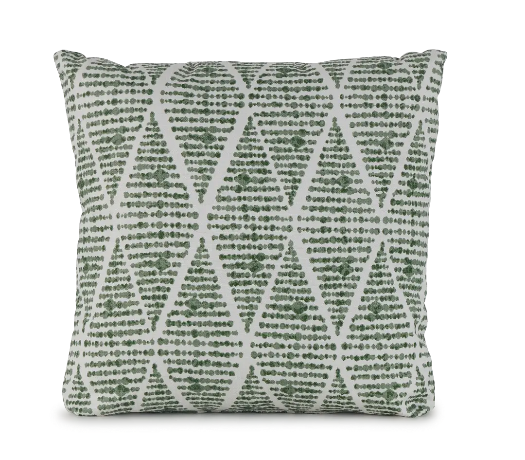 Foster Green 20" Indoor/outdoor Square Accent Pillow Foster Green 20" Indoor/outdoor Square Accent Pillow