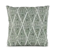 Foster Green 20" Indoor/outdoor Square Accent Pillow