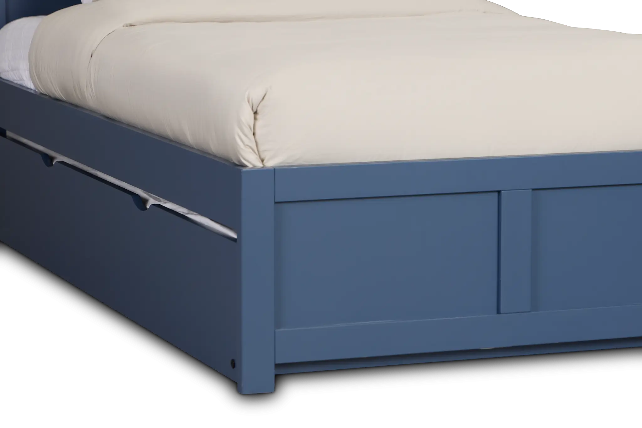 Charleston Dark Blue Panel Trundle Bed Charleston Dark Blue Panel Trundle Bed