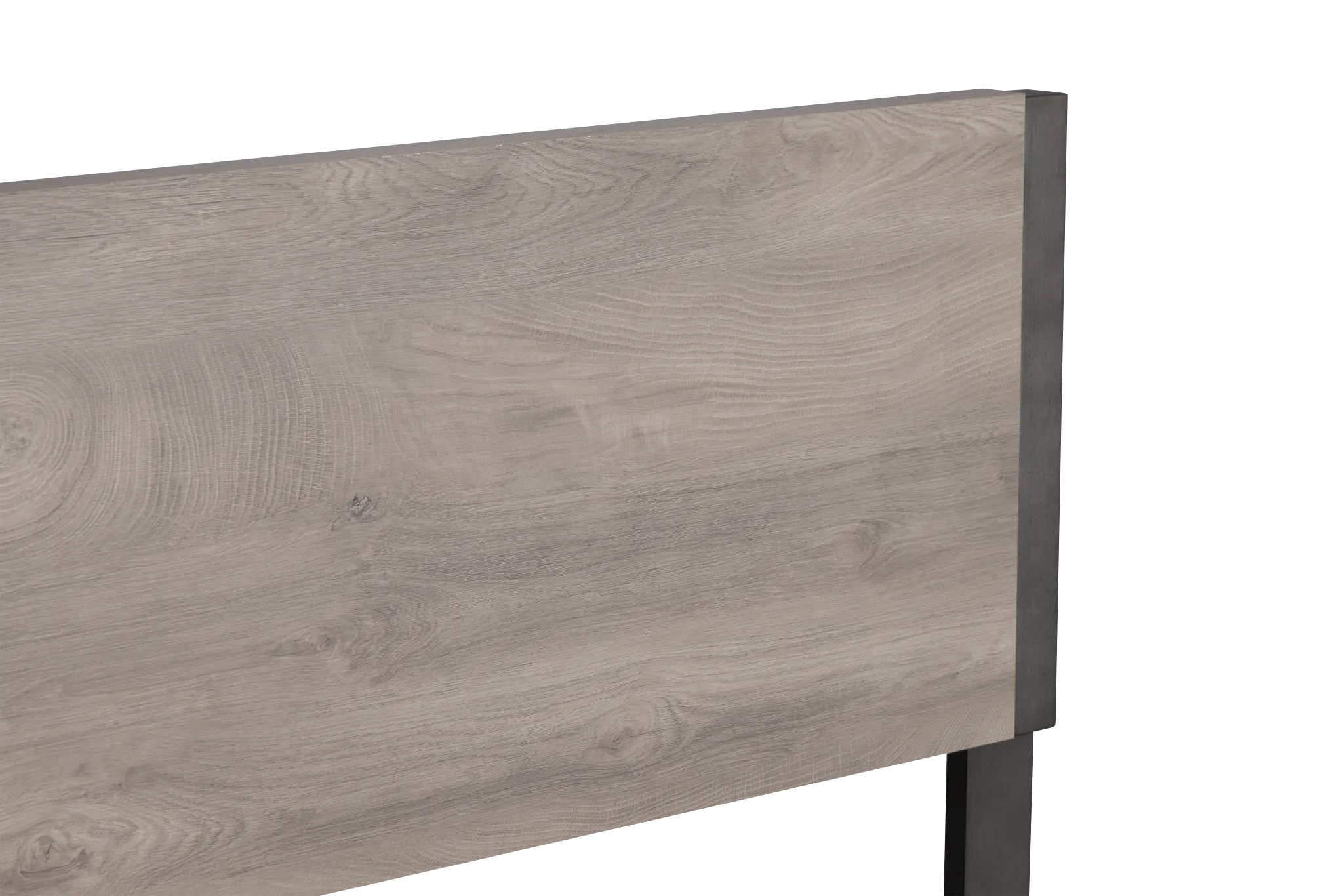 Evanston Gray Panel Bed