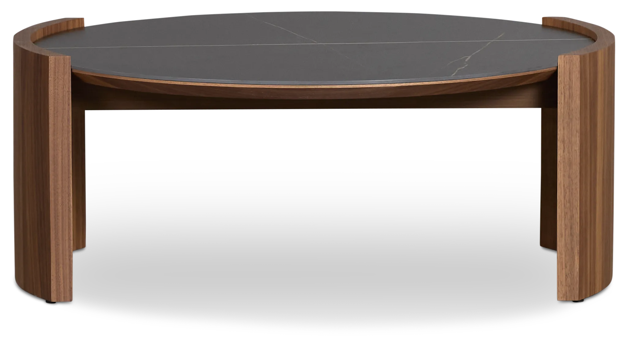 Nomad Mid Tone Ceramic Round Coffee Table
