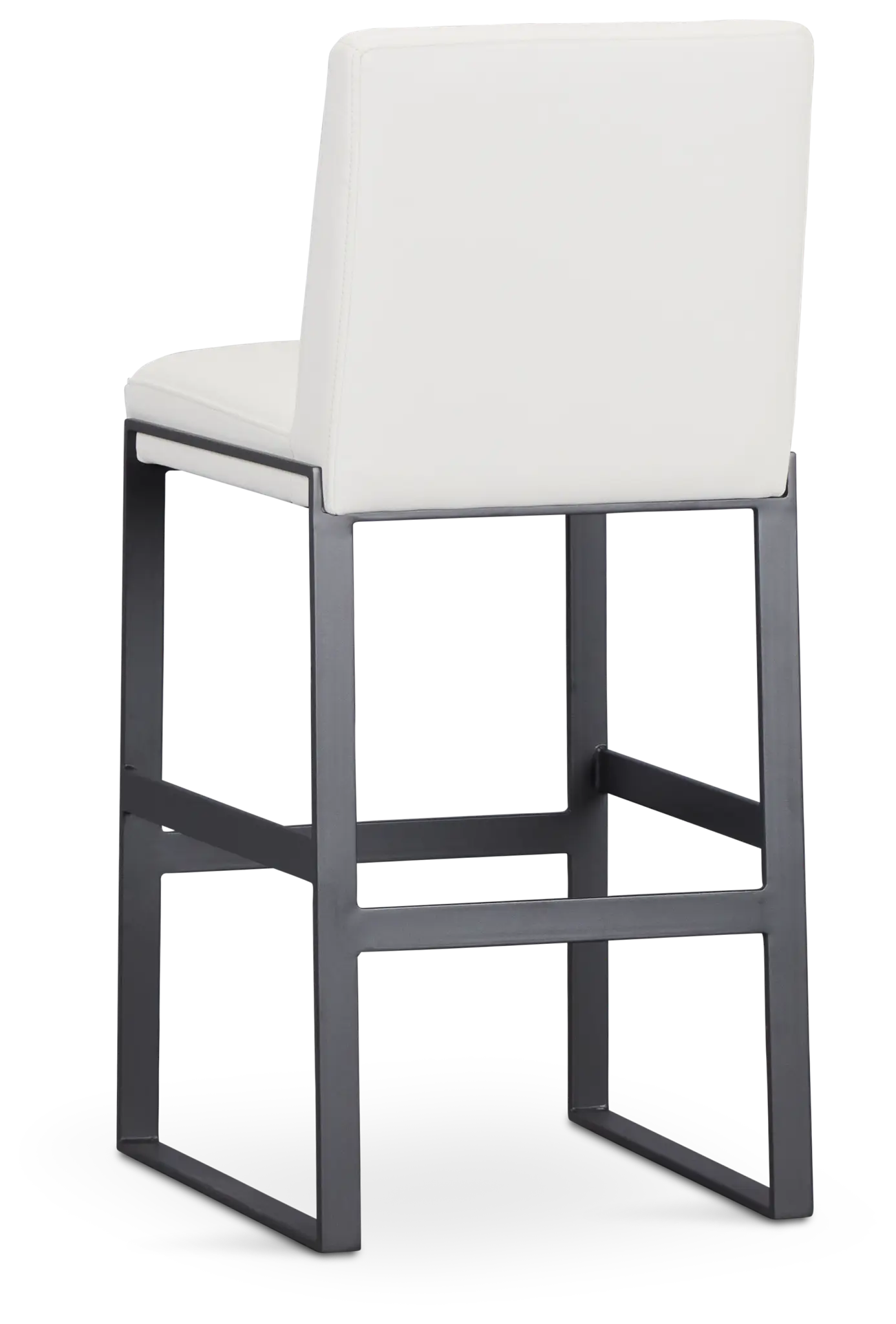 Harlem White 30" Upholstered Barstool Harlem White 30" Upholstered Barstool