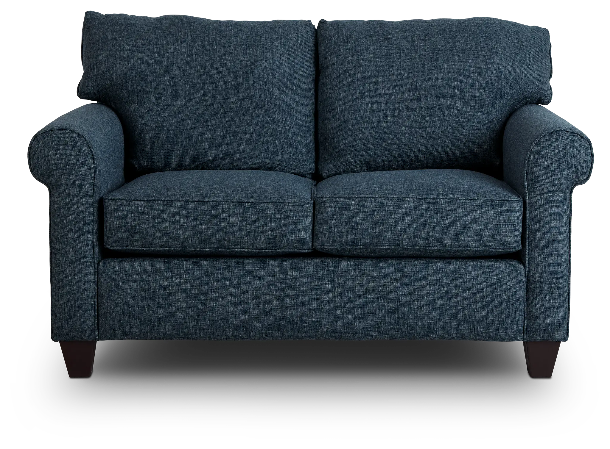 Cameron Blue Fabric Loveseat Cameron Blue Fabric Loveseat