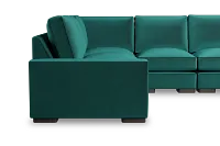 Edgewater Joya Green Medium Two-arm Sectional