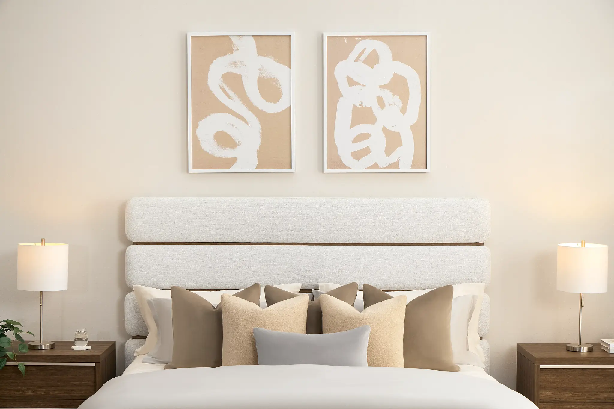 Capraia Dark Tone Panel Bed Capraia Dark Tone Panel Bed