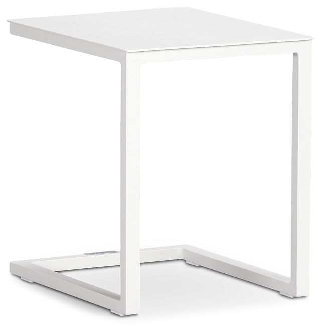 Malaga White Aluminum C-table (3)