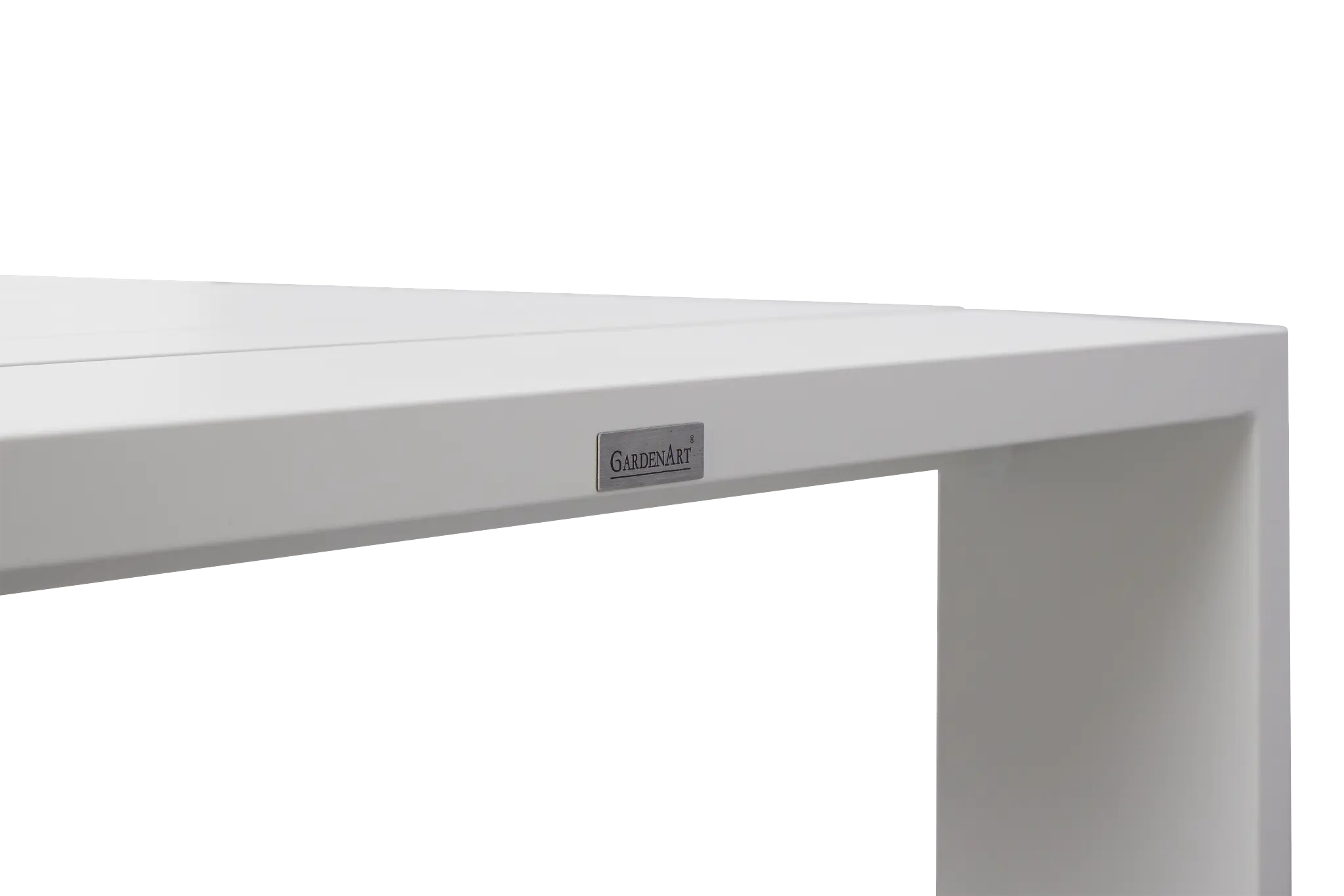 Sunrise White 86" Rectangular Table Sunrise White 86" Rectangular Table