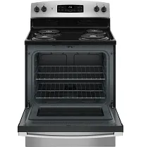 Ge 256 Series Stainless Steel 30" Electric Range