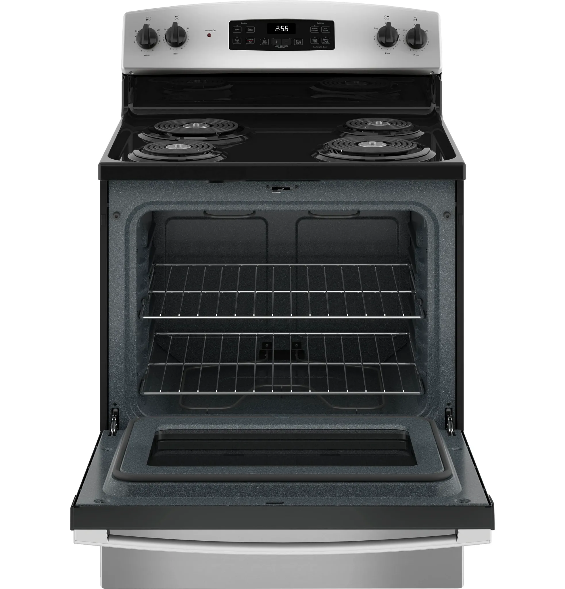 Ge 256 Series Stainless Steel 30" Electric Range