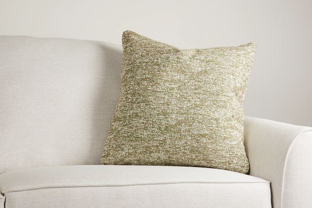 Baxter Green 22" Accent Pillow