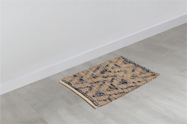 Ozias Blue 2x3 Area Rug