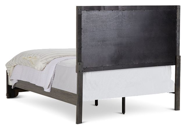 Colson Light Tone Panel Bed