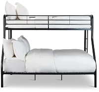 Rory Black Metal Bunk Bed