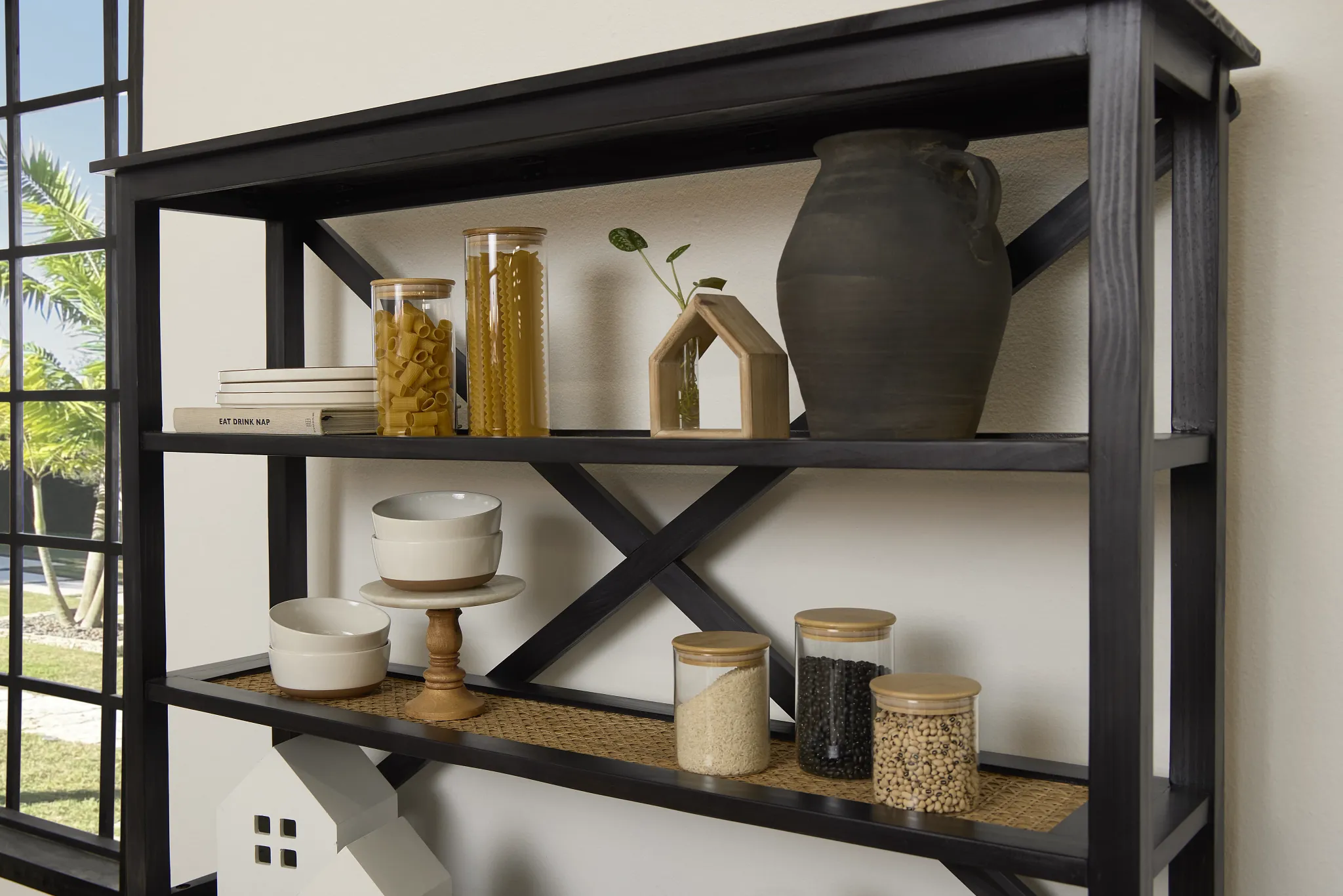 Brooklyn Black Bookcase