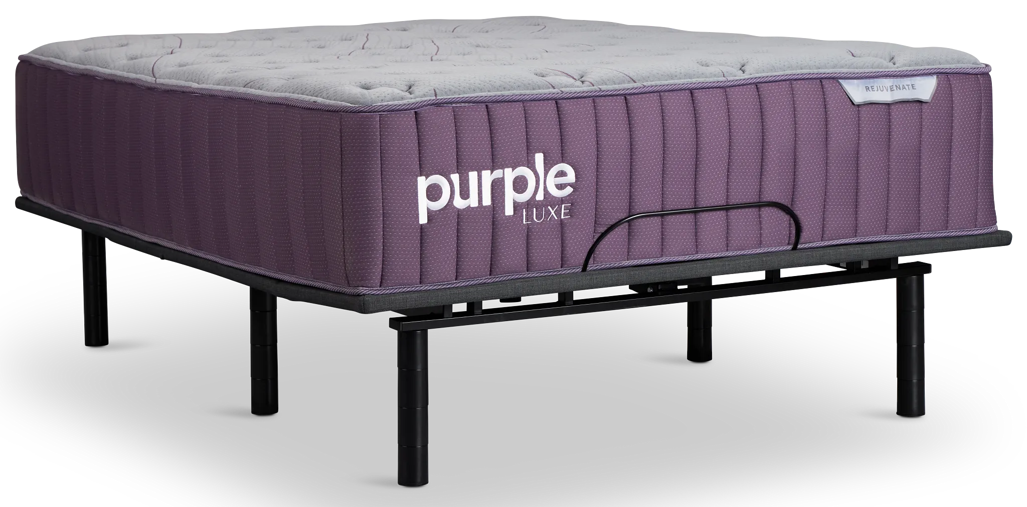Purple Rejuvenate Premium Smart Adjustable Mattress Set