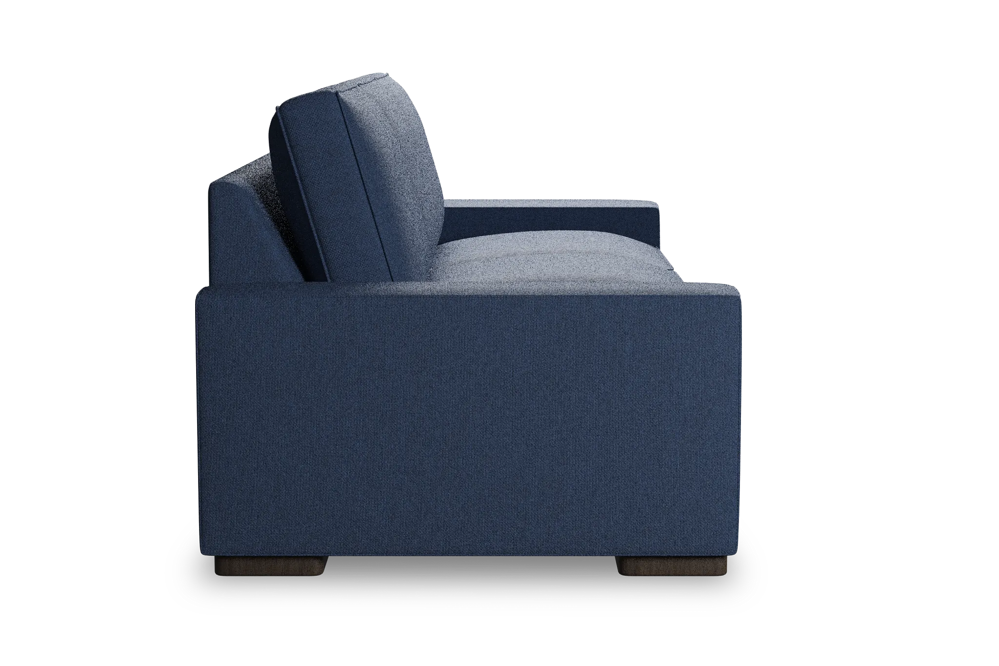 Edgewater Revenue Dark Blue 96" Sofa W/ 3 Cushions