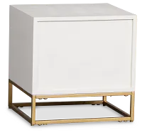 Abby Two-tone Accent Table