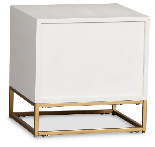 Abby Two-tone Accent Table