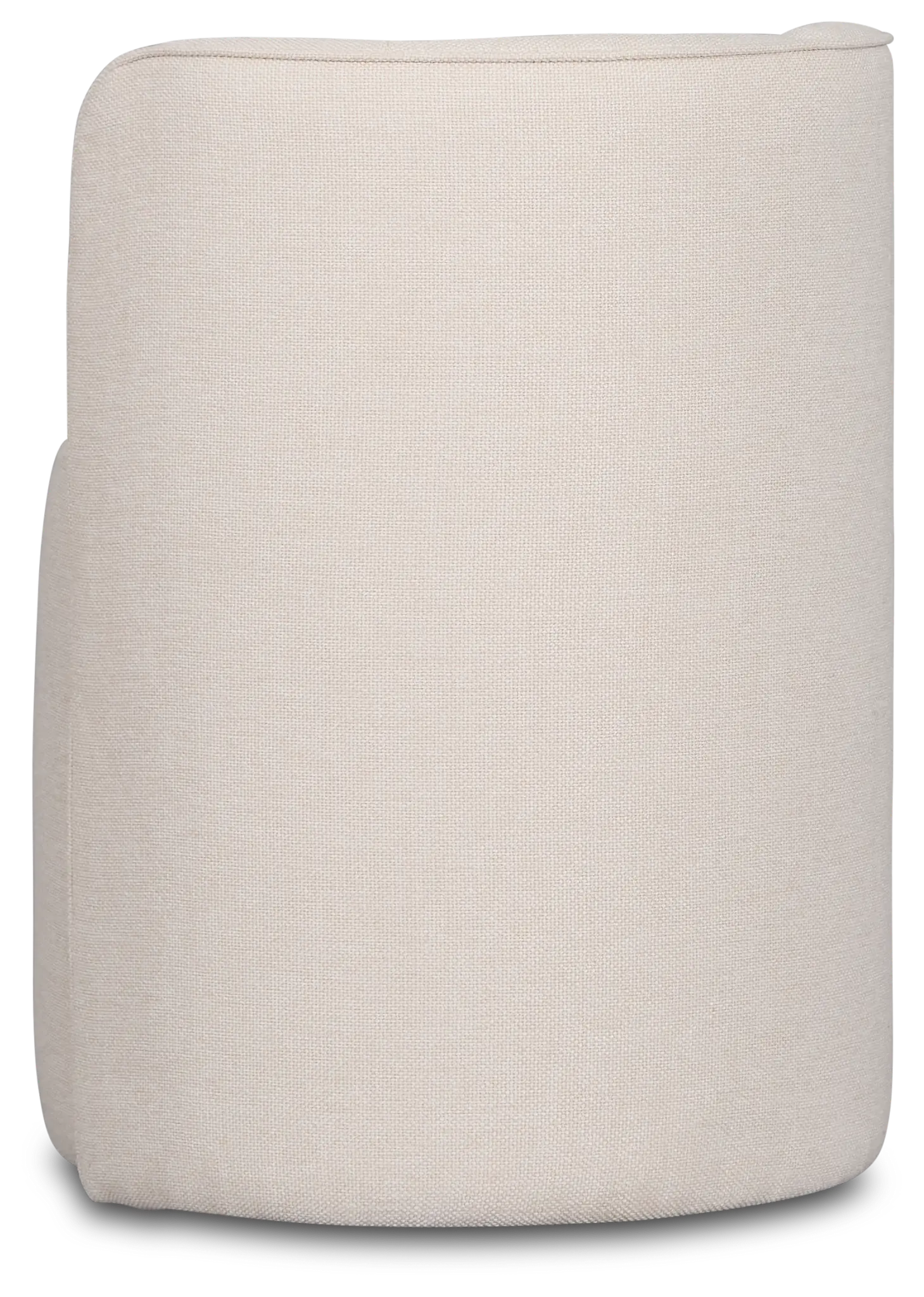 Ryan Light Beige Castored Upholstered Side Chair Ryan Light Beige Castored Upholstered Side Chair