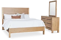 Tahoe Light Tone Panel Bedroom