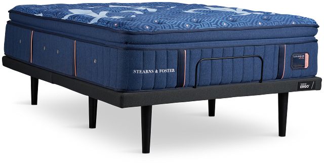 Stearns & Foster Lux Estate Soft Ergo 3.0 Adjustable Mattress Set