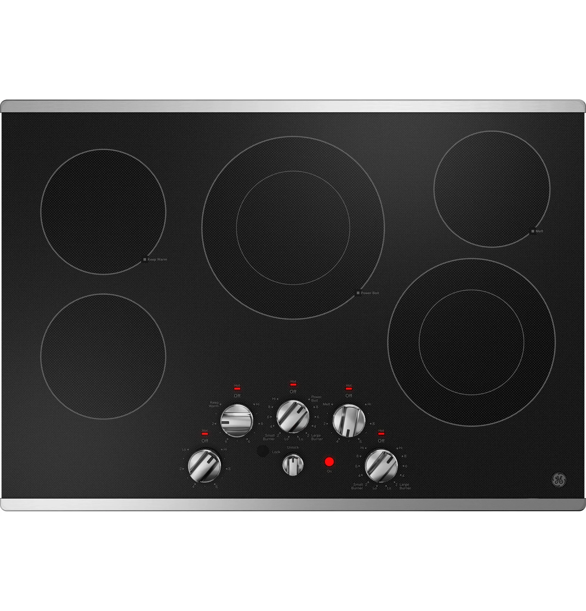 Ge 5030 Series Stainless Steel 30" Electric Cook Top