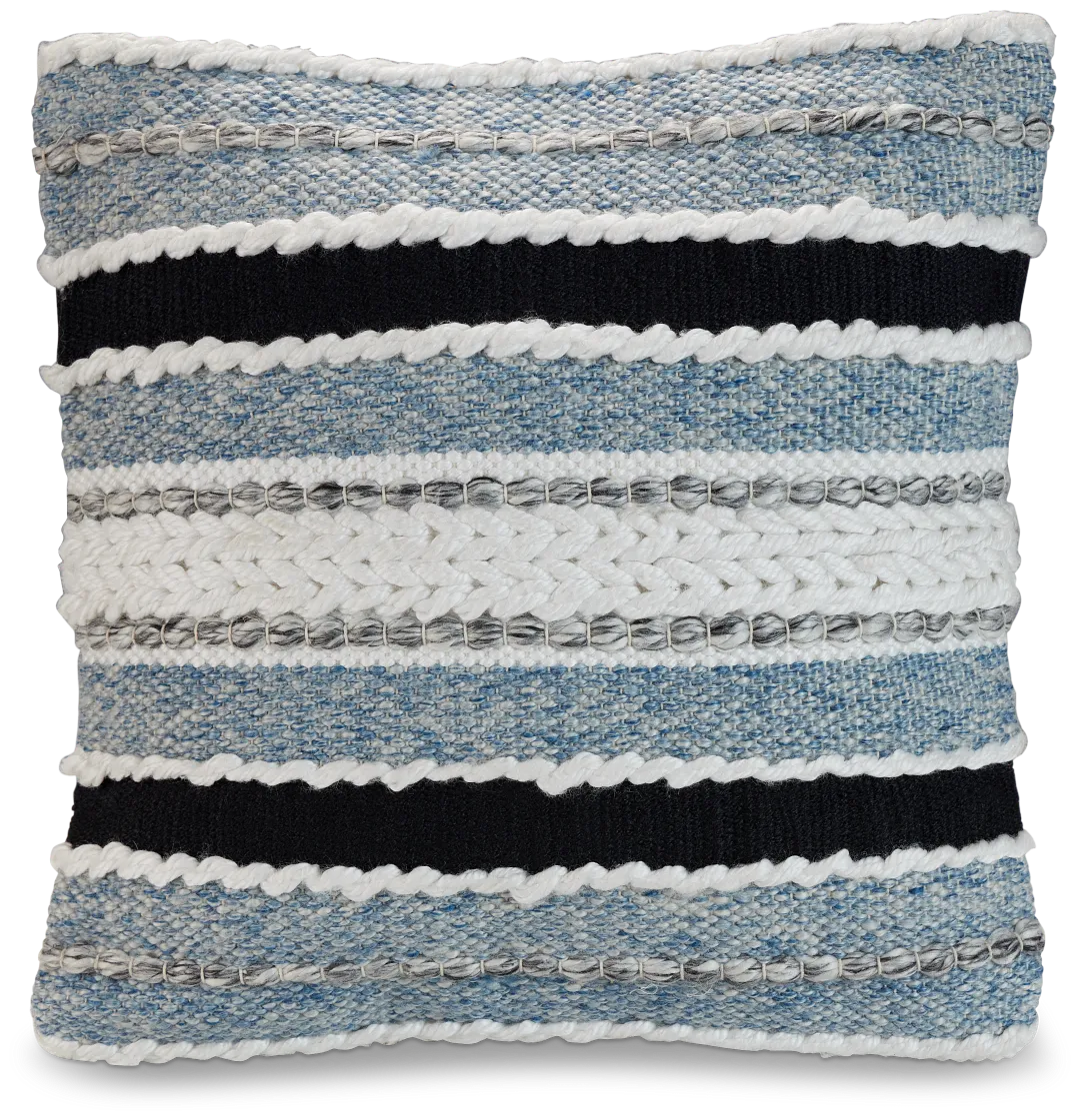 Caelum Blue 18" Accent Pillow