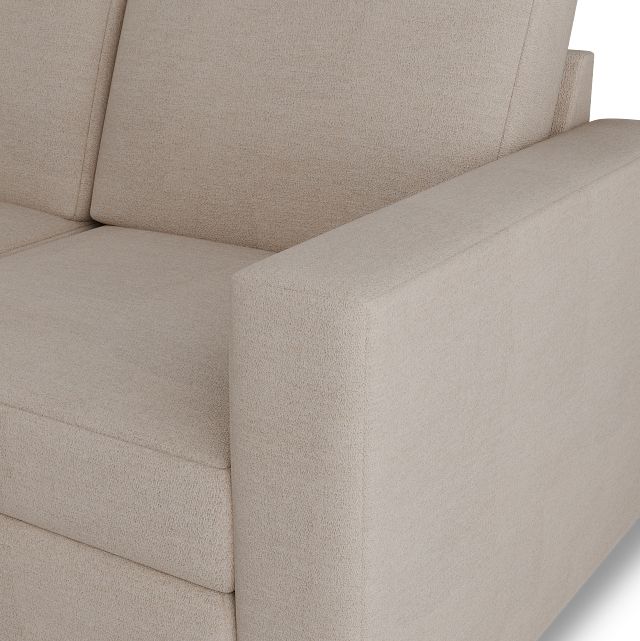 Citymod Beige Fabric Small Two-arm Sectional
