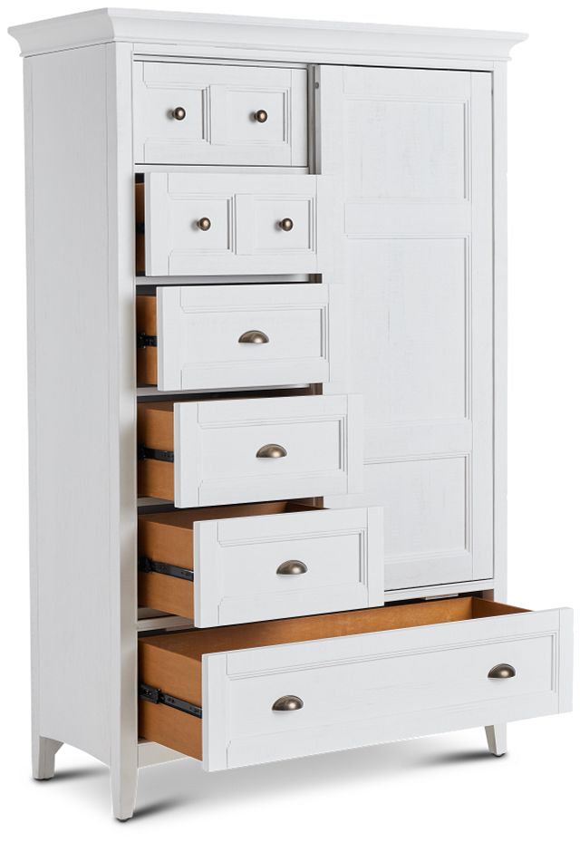 Heron Cove White Door Chest