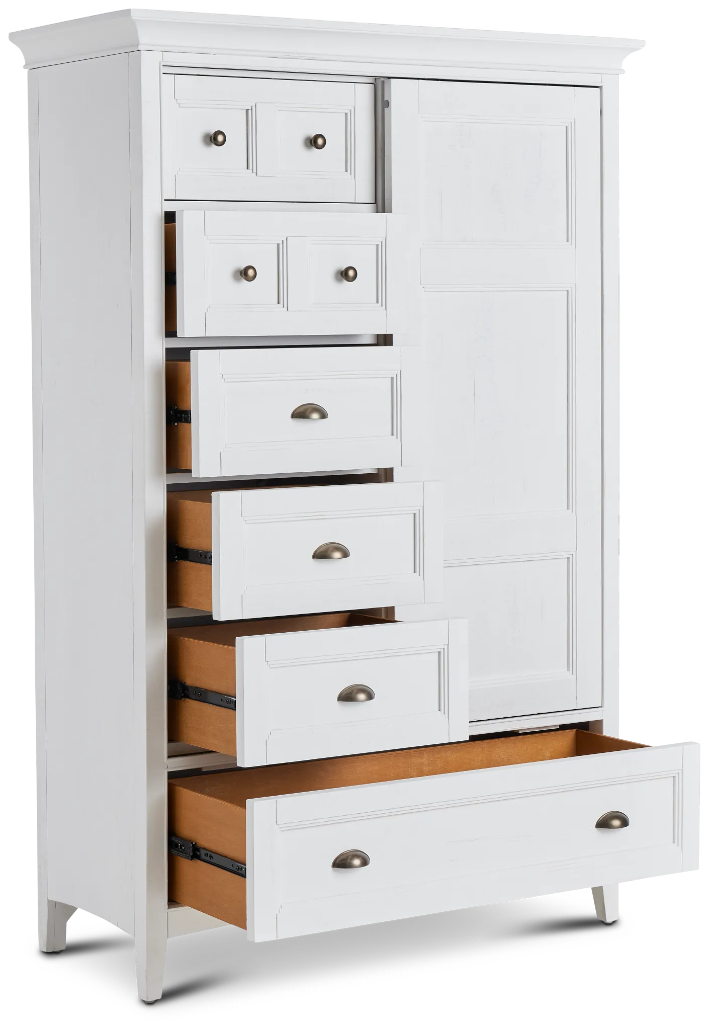 Heron Cove White Door Chest