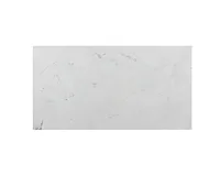 Cowart White Marble Rectangular Coffee Table