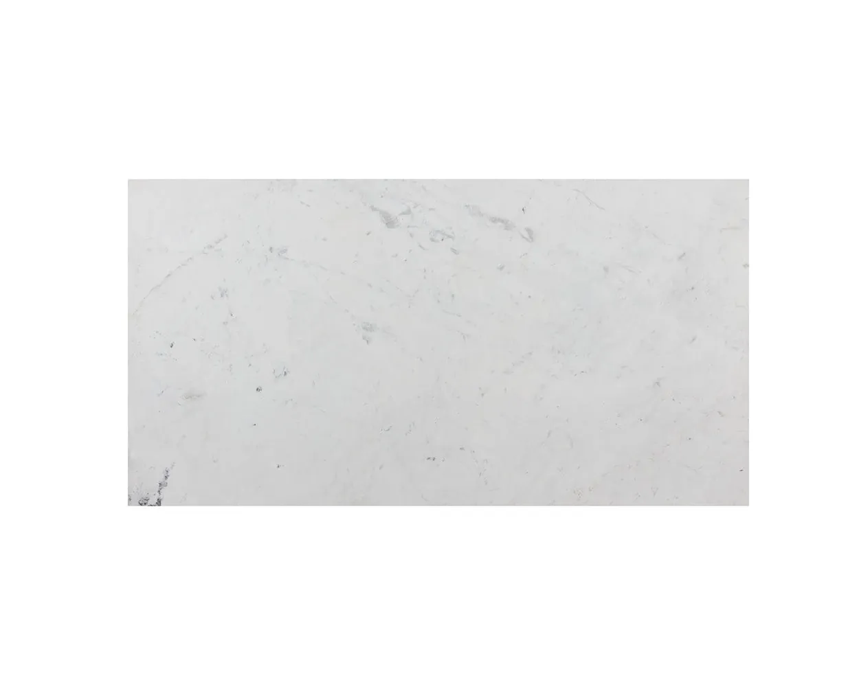 Cowart White Marble Rectangular Coffee Table
